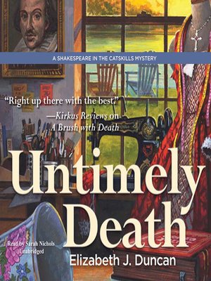 cover image of Untimely Death